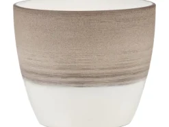 Scheurich Übertopf 950 Ø 16 cm Espresso Cream