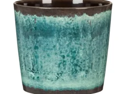 Scheurich Übertopf 870 Ø 15 cm x 14 cm Ocean Glaze