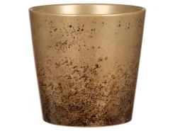 Scheurich Übertopf Antique Gold Ø 14 cm x 13,2 cm Gold