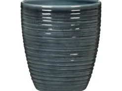 Scheurich Orchideengefäß 669 Glass Petrol Ø 12,3 cm x 14 cm