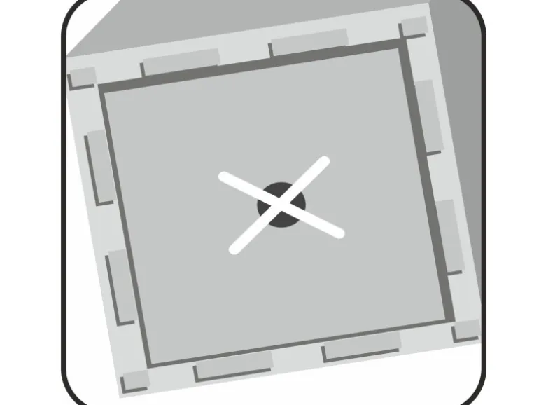 Scheurich Pflanzgefäß C-Cube 240 28,5 cm x 28,5 cm Stony Black