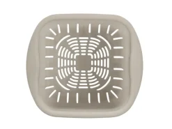 Schöner Wohnen Abfallsammler Cindy mit Sieb 3 l Beige