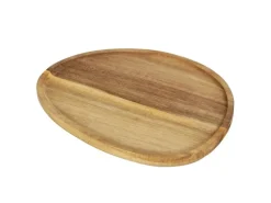 Schöner Wohnen Akazien-Tablett Abeba Braun