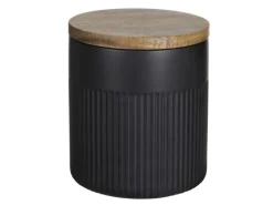 Schöner Wohnen Aufbewahrungsdose Refia 0,6 l Schwarz