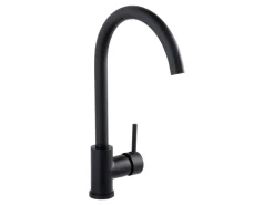 Schöner Wohnen Hohe Waschtischarmatur Cantis Wassersparend Mattschwarz