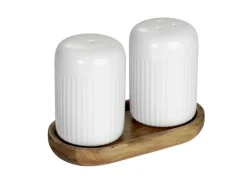 Schöner Wohnen Salz- & Pfefferstreuer Refia 75 ml Weiß 2 Stück