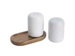 Schöner Wohnen Salz- & Pfefferstreuer Refia 75 ml Weiß 2 Stück