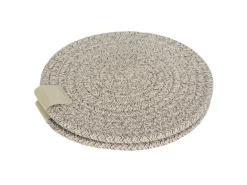 Schöner Wohnen Topfuntersetzer-Set Svea Ø 20 cm Beige 2 Stück