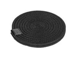 Schöner Wohnen Topfuntersetzer-Set Svea Ø 20 cm Schwarz 2 Stück