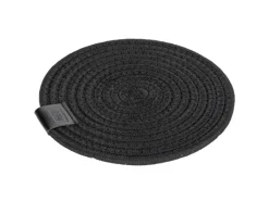 Schöner Wohnen Topfuntersetzer-Set Svea Ø 20 cm Schwarz 2 Stück