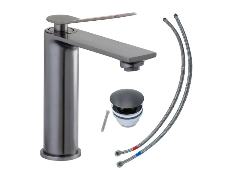 Schöner Wohnen Waschtischarmatur Viola Auslaufhöhe 13,5 cm Industrial