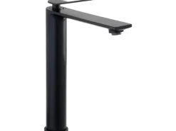 Schöner Wohnen Waschtischarmatur Viola Auslaufhöhe 24 cm Schwarz Matt