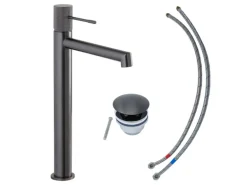 Schöner Wohnen Waschtischarmatur Kadia Auslaufhöhe 24,2 cm Industrial