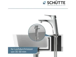 Schütt Waschtischarmatur Boston Chrom