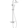 Schütte Überkopf-Brauseset Waterway Chrom-Weiß