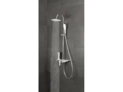 Schütte Überkopf-Brauseset Waterway Chrom-Weiß