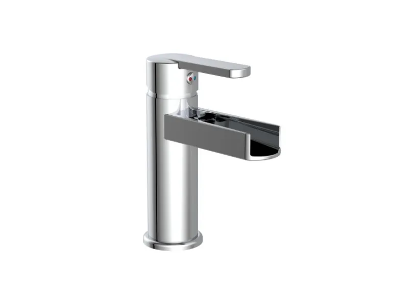 Schütte Design-Waschtischarmatur Niagara mit Schwallauslauf Chrom