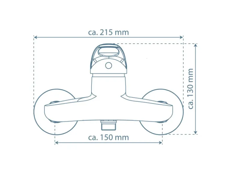 Schütte Duscharmatur Calvino Chrom