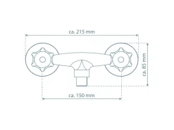 Schütte Duscharmatur Savino Chrom