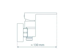 Schütte Duscharmatur Tokyo II Chrom