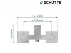 Schütte Duscharmatur Tokyo II Chrom