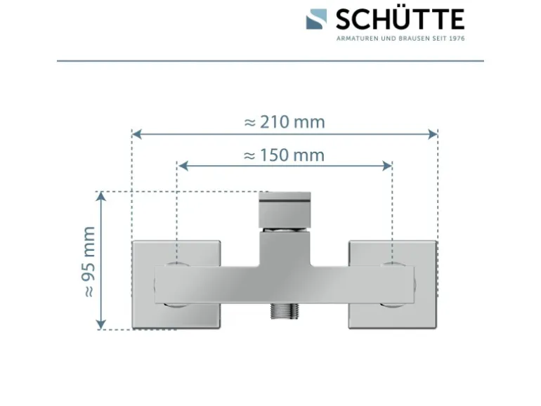 Schütte Duscharmatur Tokyo II Chrom