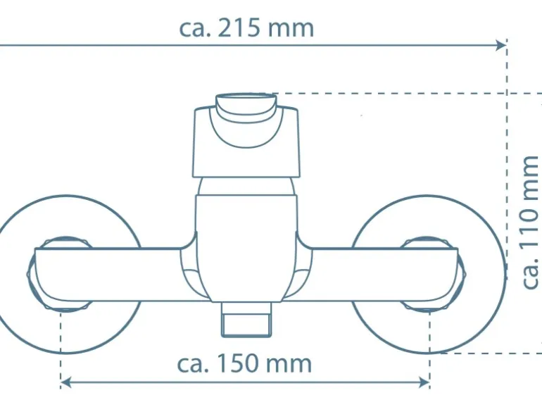 Schütte Duscharmatur Vico Chrom