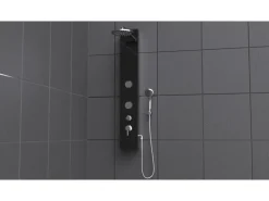 Schütte Glas-Duschpaneel Anthrazit