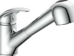 Schütte Küchenarmatur Albatros mit Geschirrbrause Chrom