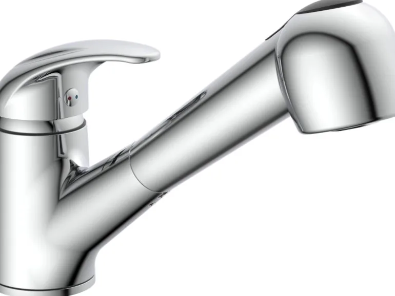 Schütte Küchenarmatur Albatros mit Geschirrbrause Chrom