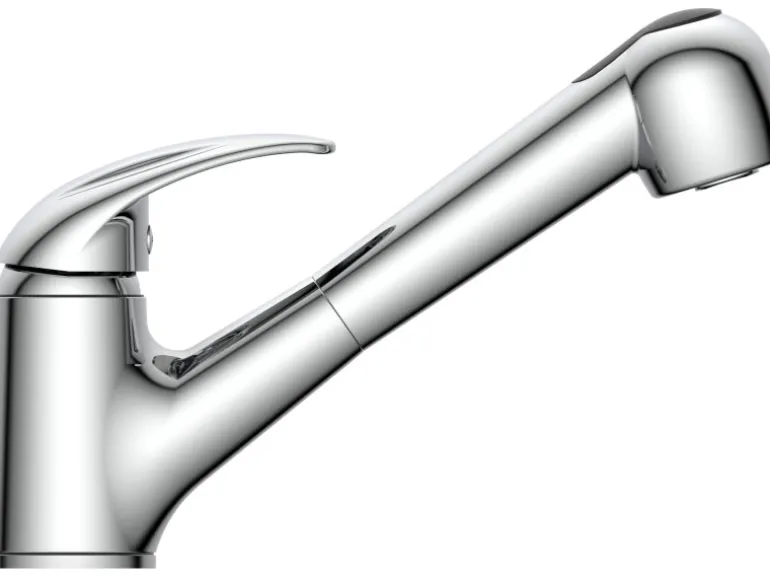 Schütte Küchenarmatur Albatros mit Geschirrbrause Chrom