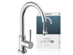 Schütte Küchenarmatur Cornwall mit hohem Auslauf Verchromt