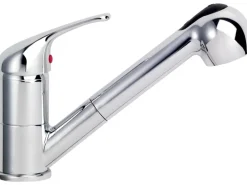 Schütte Küchenarmatur mit herausziehbarer Geschirrbrause Supra