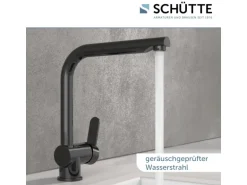 Schütte Küchenarmatur Rio Hochglanz-Graphit