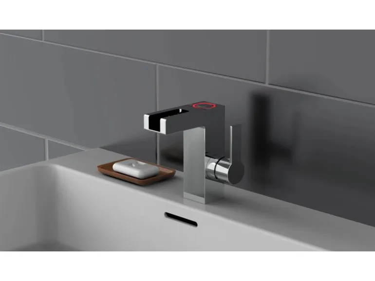 Schütte Led Waschtischarmatur mit Schwallauslauf Orinoco Chrom