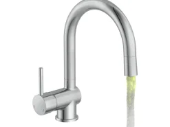 Schütte LED-Spültischarmatur Stella Chrom