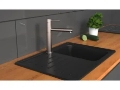 Schütte Massive Spültischarmatur Edelstahl