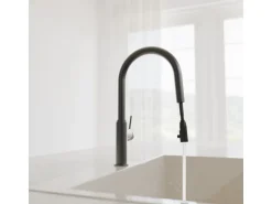 Schütte Spültischarmatur Blackpool Herausziehbarer Auslauf Graphit Matt