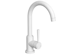 Schütte Spültischarmatur Cornwall Weiß Matt