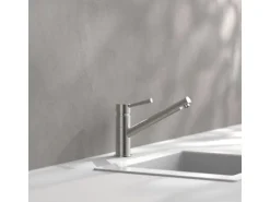 Schütte Spültischarmatur Cornwall Edelstahloptik