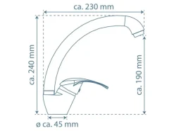 Schütte Spültischarmatur Diziani Chrom