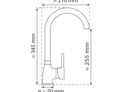 Schütte Spültischarmatur Manetti Chrom