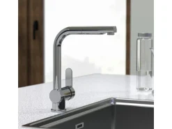 Schütte Spültischarmatur mit Herausziehbarem Auslauf London Chrom