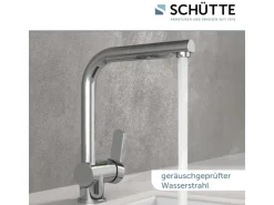 Schütte Spültischarmatur mit Herausziehbarem Auslauf London Chrom