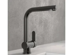 Schütte Spültischarmatur mit Herausziehbarem Auslauf London Graphit Matt