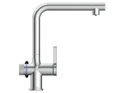 Schütte Sprudelwasser-Spültischarmatur-Set Aquastar Premium Chrom