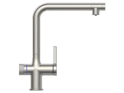 Schütte Sprudelwasser-Spültischarmatur-Set Aquastar Premium Edelstahloptik