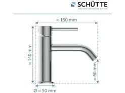 Schütte Standventil Aragon Chrom
