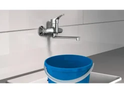 Schütte Wand-Spültischarmatur Attica Chrom