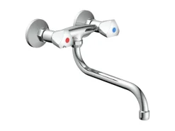 Schütte Wand-Spültischarmatur Cesti Chrom